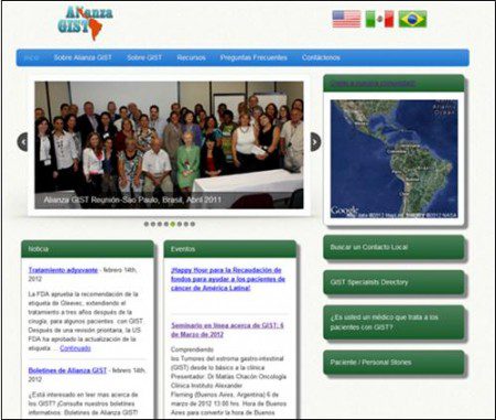 Alianza GIST website