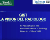 GIST: La Vision De Radiologo