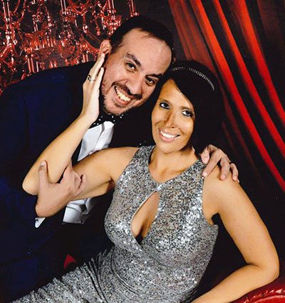 Nikki Morales and her husband