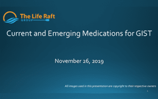 Current And Emerging Medications For GIST