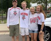 Eric Biegansky and his family