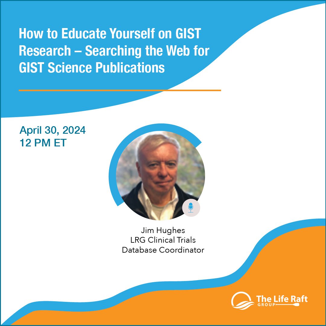 Educate Yourself on Doing GIST Research webinar banner