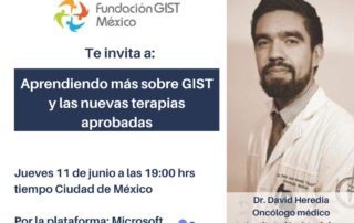 ¿Eres paciente con GIST de habla hispana? (Reunión Virtual)