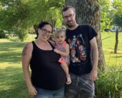 April Lopossa and family