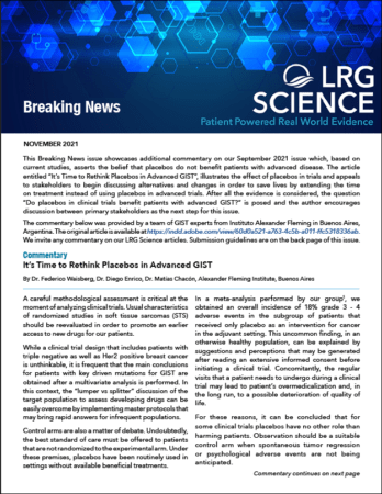 LRG Science Breaking News November 2021 cover