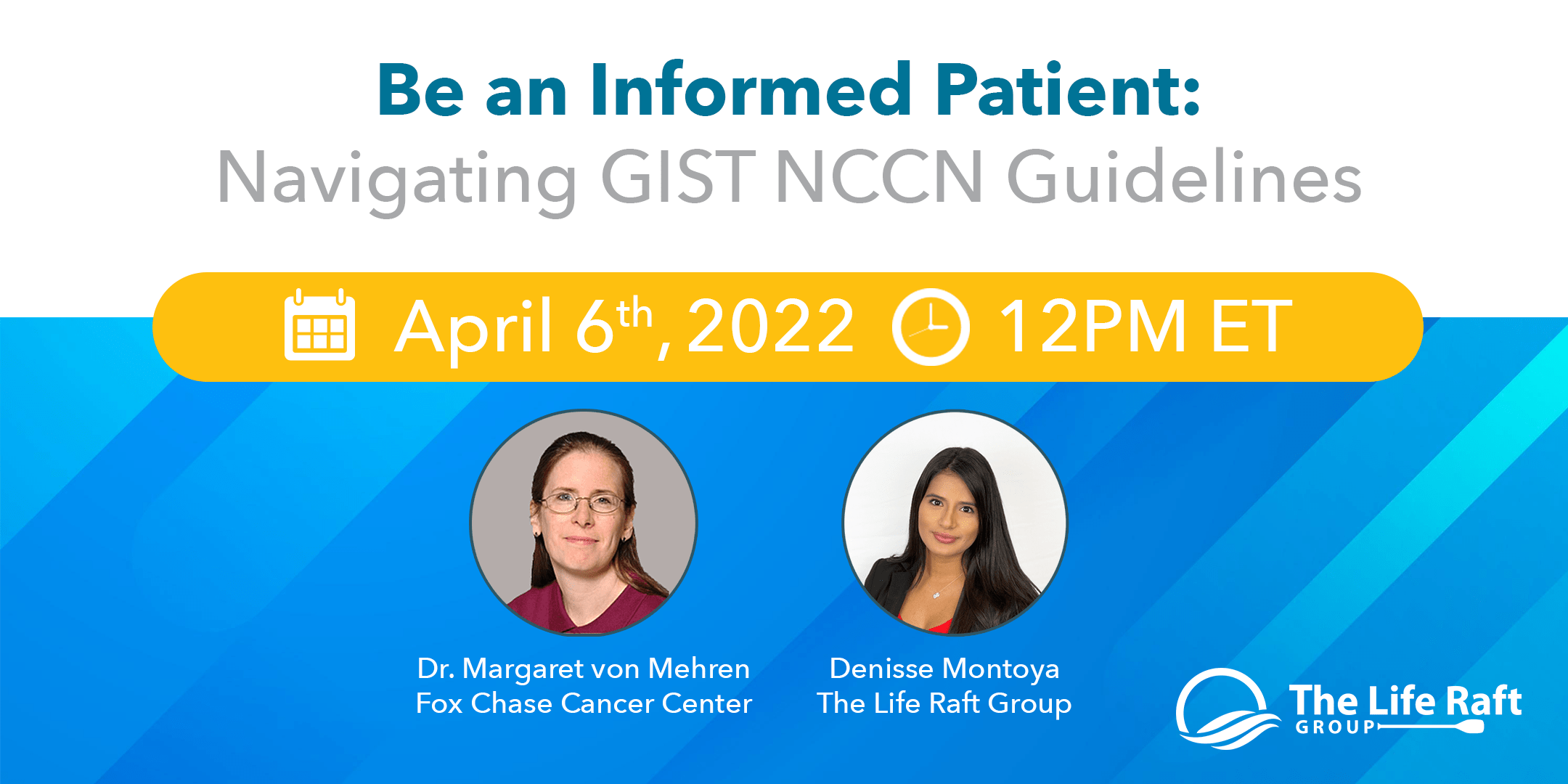 NCCN GIST Guidelines webinar April 24th 2022