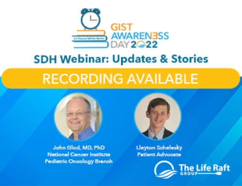 SDH Webinar: Updates & Stories on GIST Awareness Day
