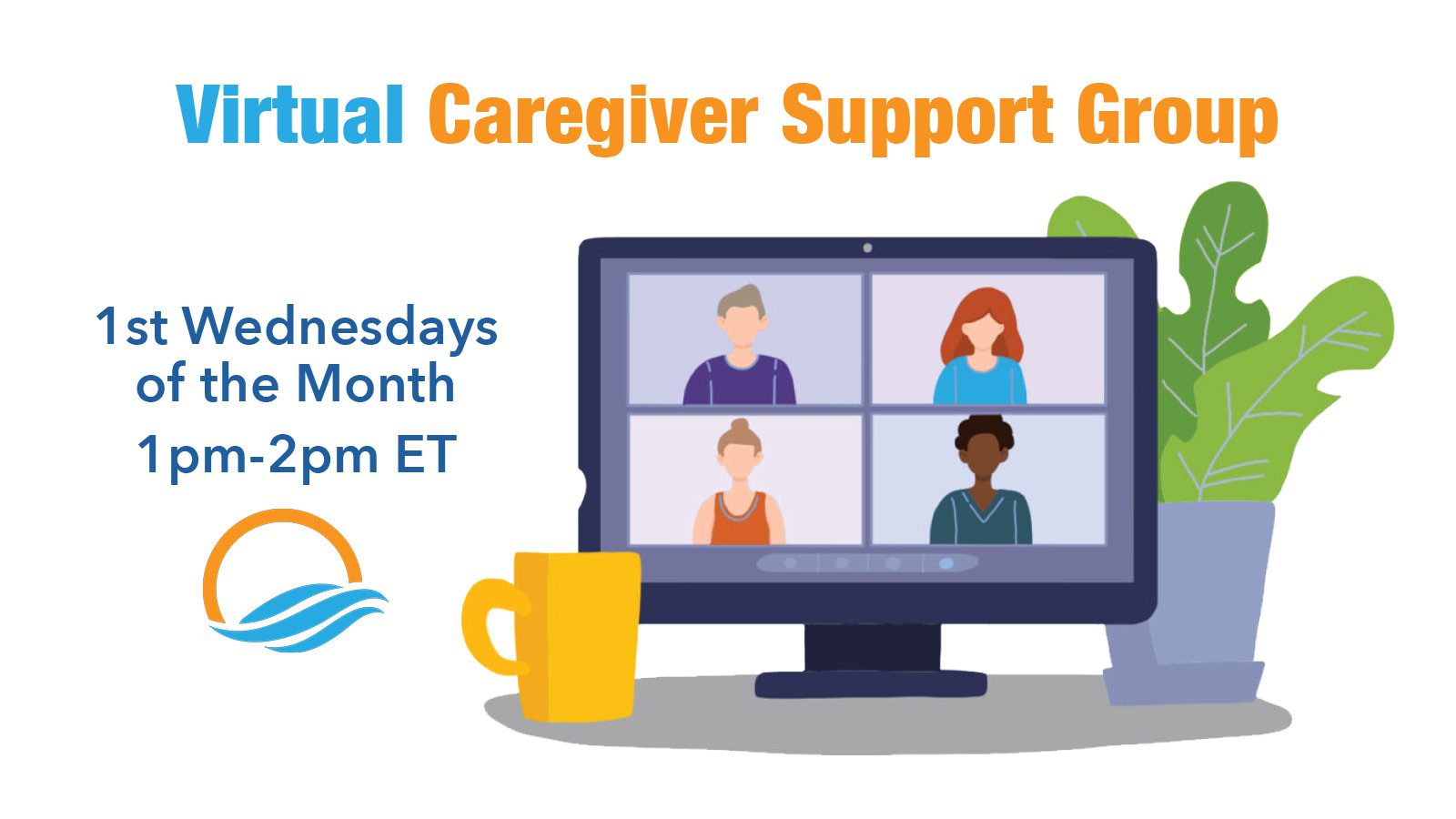 Virtual Caregiver Support 2023 Event banner