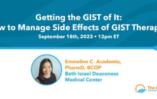 How to Manage the Side Effects of GIST Therapies