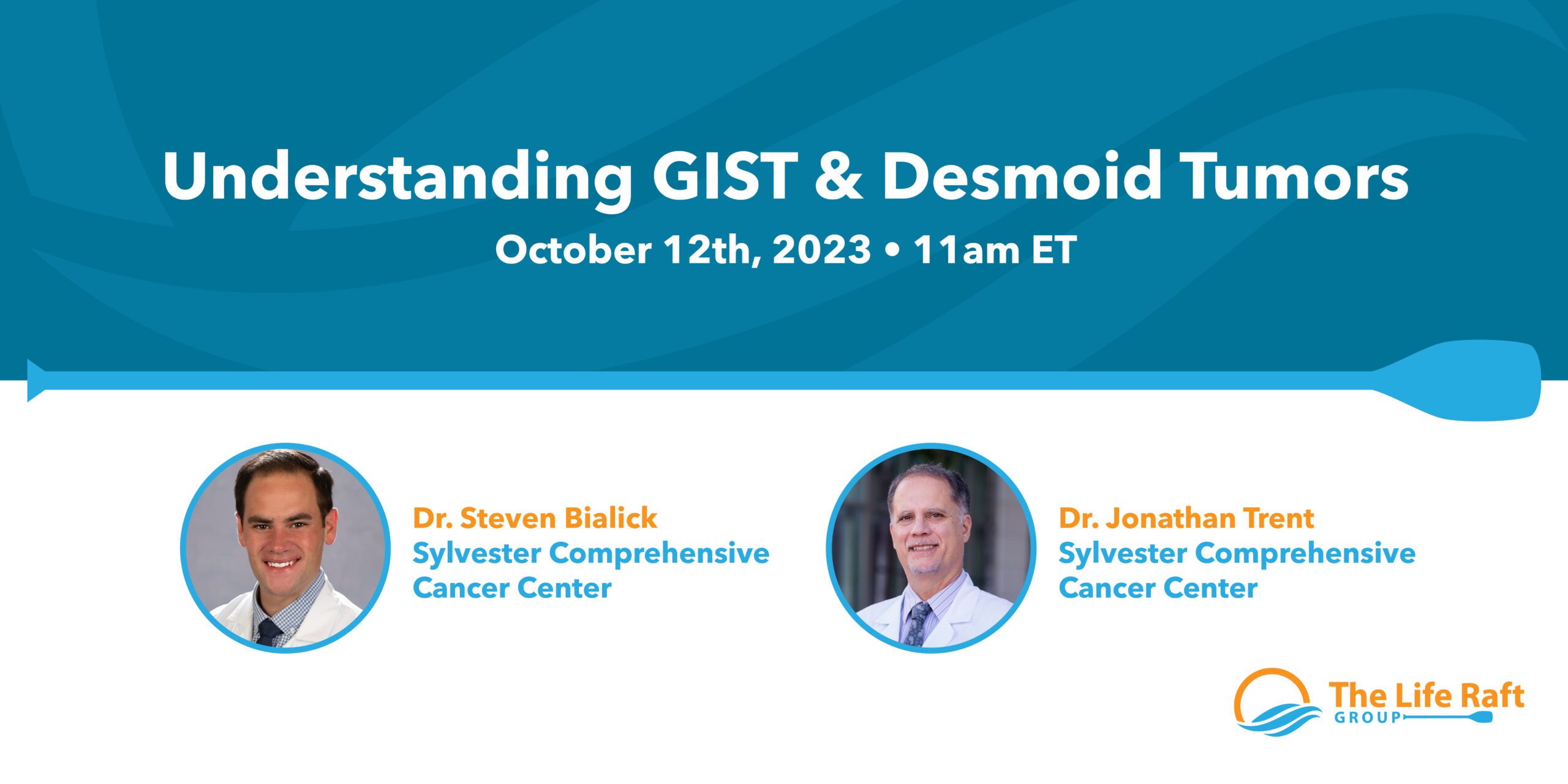 Understanding GIST & Desmoid Tumor banner