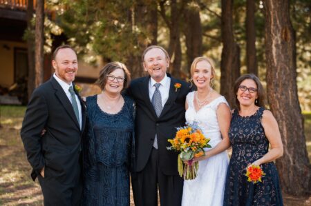 John Poss at wedding