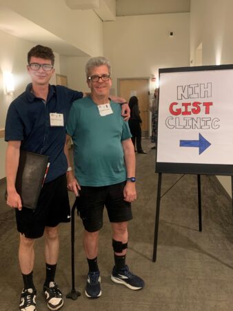 Russell Baratz and son