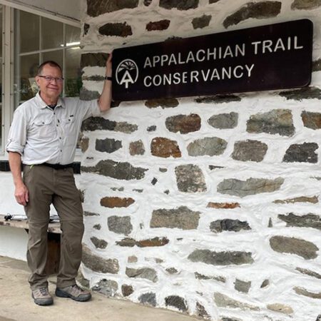 Jim Mills at appalachian trail