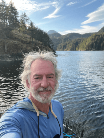 Tom Malone Sailing selfie