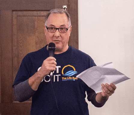 Brian Morello, Director of Development at The Life Raft Group at Texas Hold'Em