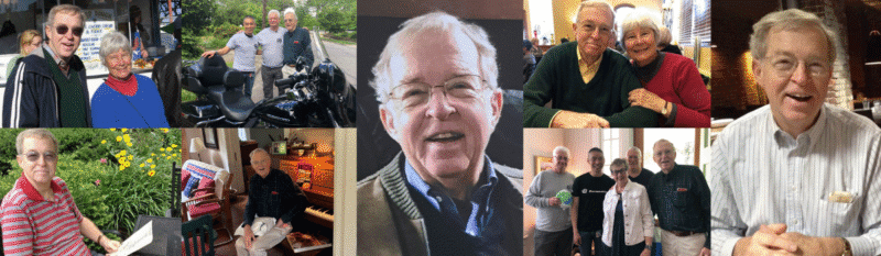 Chuck Korte collage In memoriam