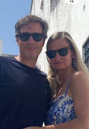 Gonzalo with wife