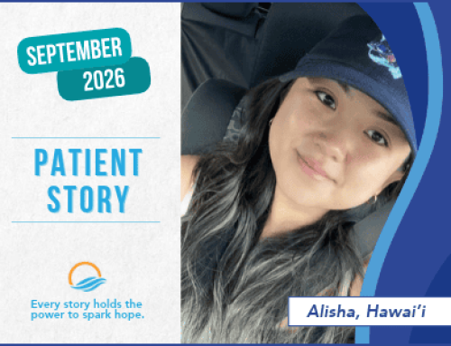 Patient of the Month – September 2026: Alisha Tokumaru